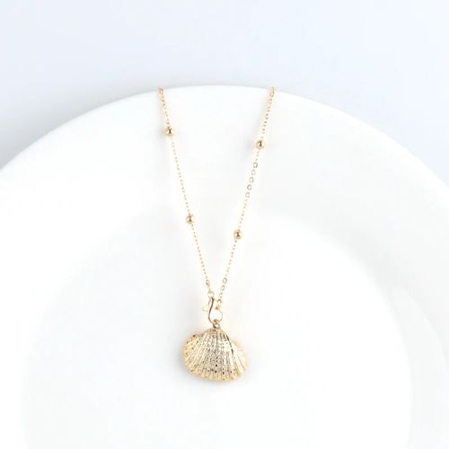 Trendy Bohemian Pendant Necklace - Natural Shell & Conch Design - Style 10