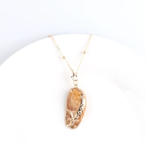 Trendy Bohemian Pendant Necklace - Natural Shell & Conch Design