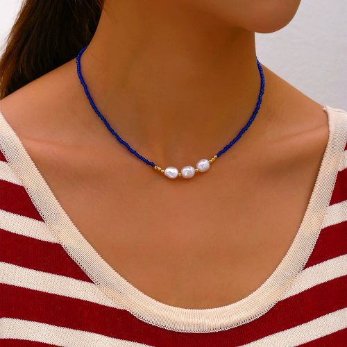 YWZIXLN Classic Geometric Chain Necklace - Fashionable Fitness Tracker - N0385-10