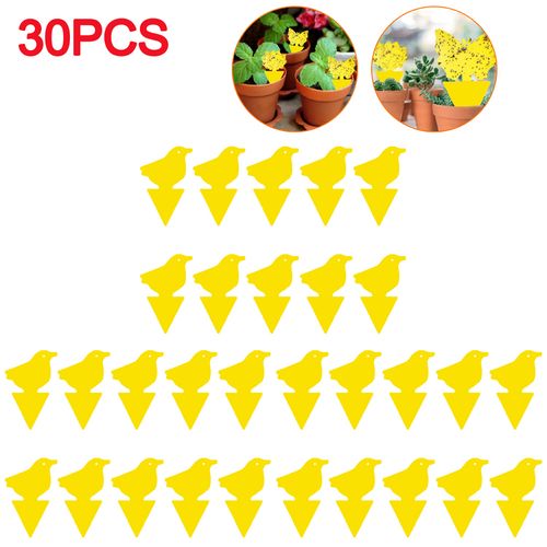 Shunmaii Yellow Sticky Traps - Natural Pest Control for Insects - 10pcs