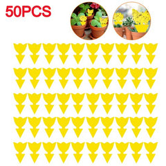 Shunmaii Yellow Sticky Traps - Natural Pest Control for Insects - 10pcs