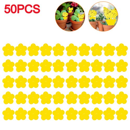 Shunmaii Yellow Sticky Traps - Natural Pest Control for Insects - 10pcs