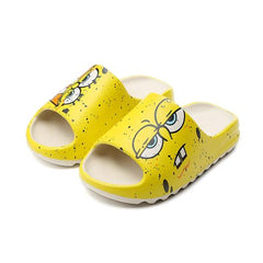 Bandai SpongeBob Cartoon Slippers - Soft Non-Slip Summer Shoes