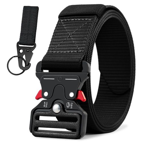Military Tactical Belt - Durable Canvas Design - Unisex Canvas Belts