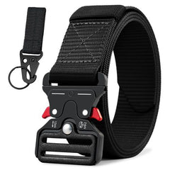 Military Tactical Belt - Durable Canvas Design - Unisex Canvas Belts