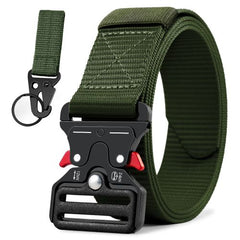 Military Tactical Belt - Durable Canvas Design - Unisex Canvas Belts