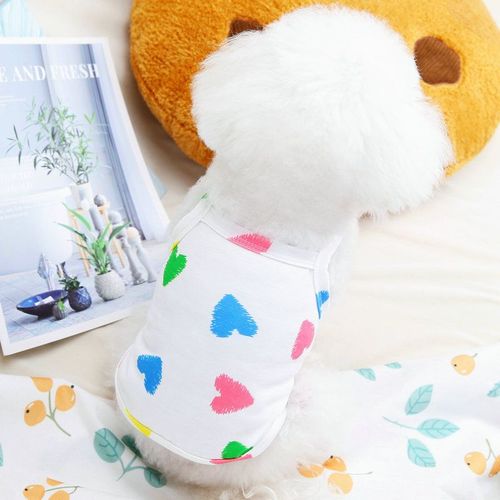 DOGGYZSTYLE Summer Puppy Cooling Vest - Soft Cotton Pet Clothes