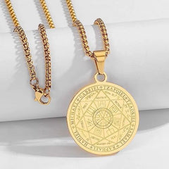 YILUOCD Archangels Sigil Talisman Necklace for Spiritual Protection