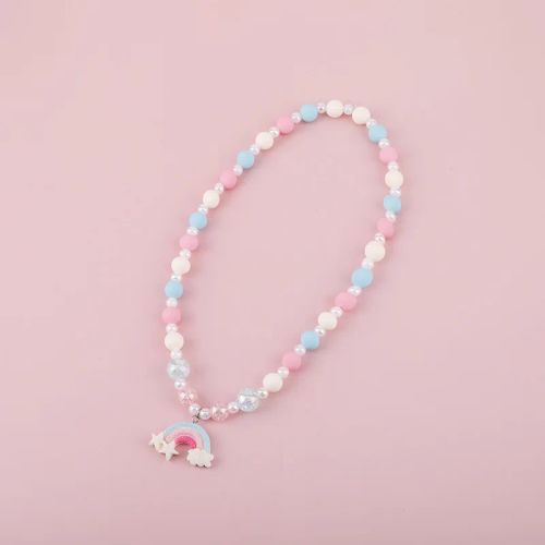 Makersland Trendy Beaded Necklace for Kids - Stylish Accessories - YYXL0058