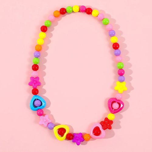 Makersland Trendy Beaded Necklace for Kids - Stylish Accessories