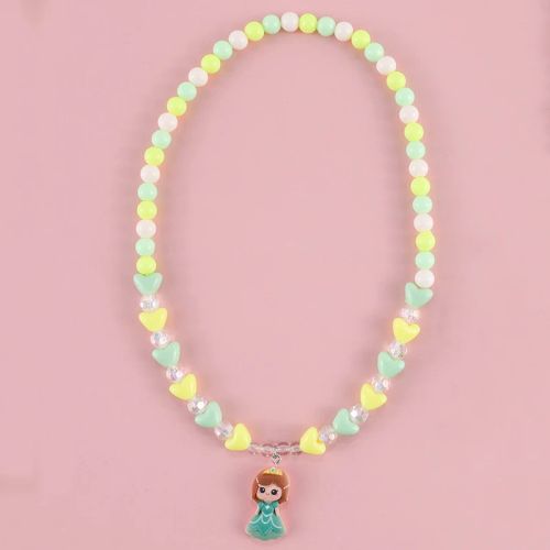 Makersland Trendy Beaded Necklace for Kids - Stylish Accessories - YYXL0166