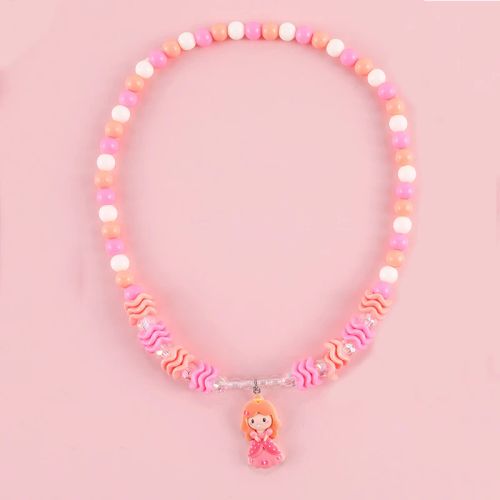 Makersland Trendy Beaded Necklace for Kids - Stylish Accessories - YYXL0167