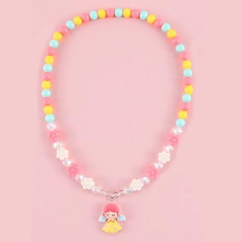 Makersland Trendy Beaded Necklace for Kids - Stylish Accessories - YYXL0170