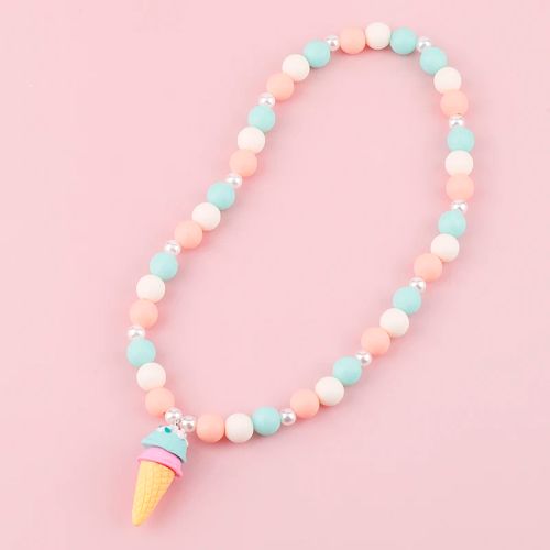 Makersland Trendy Beaded Necklace for Kids - Stylish Accessories - YYXL0088