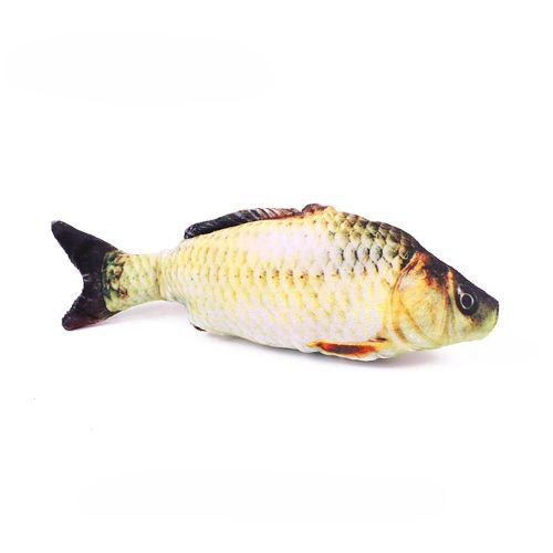 ANGDUO Interactive Plush Fish Cat Toy for Training & Entertainment