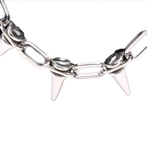 JETTING Unique Spike Rivet Necklace for Stylish Decoration