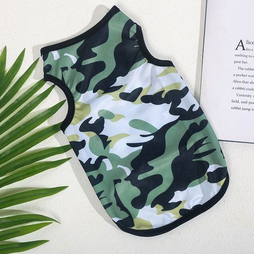 SFG HOUSE High-Quality Pet Clothes for Dogs & Cats - Spring/Summer Apparel - green / M