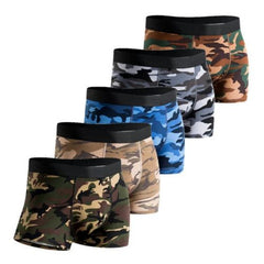 Christie Kirkland Camouflage Boxer Shorts - Breathable Cotton Underwear