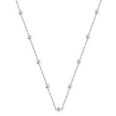 LUXUSTEEL Colourful Crystal Pendant Necklace - Fashionable Accessory