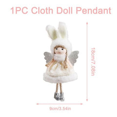 Huiran Charming Angel Dolls - Festive Decorations for Home & Gifts