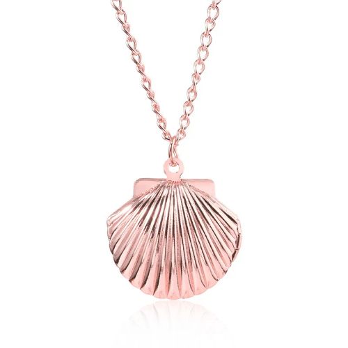 DUODUOBAO Mermaid Melody Shell Pendant Choker Cosplay Necklace