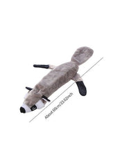 Plush Dog Toy - Safe Fleece Material for Playtime Fun