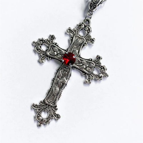 Faitolagi Stylish Cross Pendant Necklace - Trendy Fashion Accessory - style2