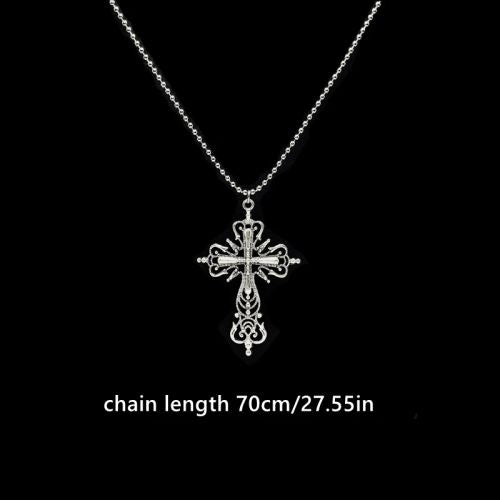 Faitolagi Stylish Cross Pendant Necklace - Trendy Fashion Accessory - style3