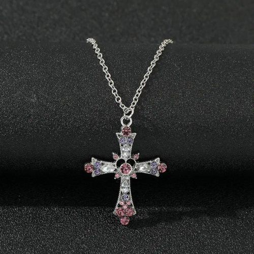 Faitolagi Stylish Cross Pendant Necklace - Trendy Fashion Accessory - style6