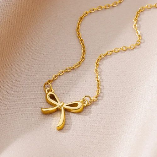 HPTOTMG Stainless Steel Pendant Necklace - Stylish & Durable Jewelry - 7