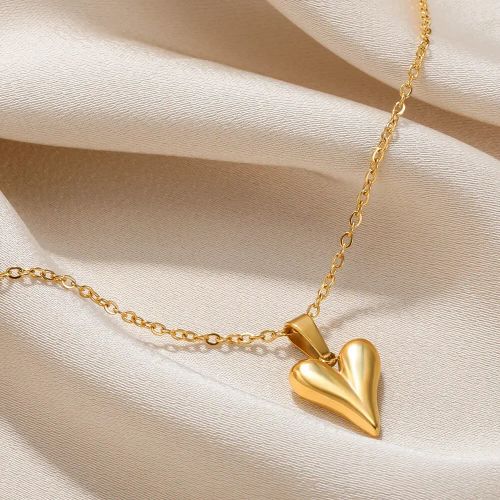 HPTOTMG Stainless Steel Pendant Necklace - Stylish & Durable Jewelry