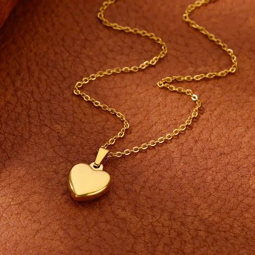 HPTOTMG Stainless Steel Pendant Necklace - Stylish & Durable Jewelry - 10