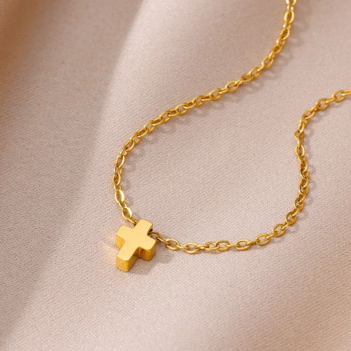 HPTOTMG Stainless Steel Pendant Necklace - Stylish & Durable Jewelry - 18