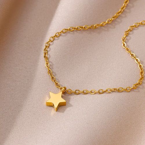 HPTOTMG Stainless Steel Pendant Necklace - Stylish & Durable Jewelry - 20