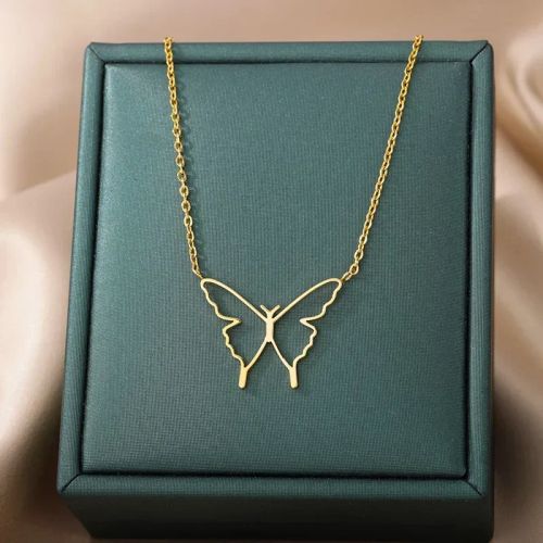 HPTOTMG Stainless Steel Pendant Necklace - Stylish & Durable Jewelry - 21
