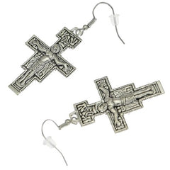 RechicGu Vintage Gold Cross Necklace - Faith-Inspired Elegance
