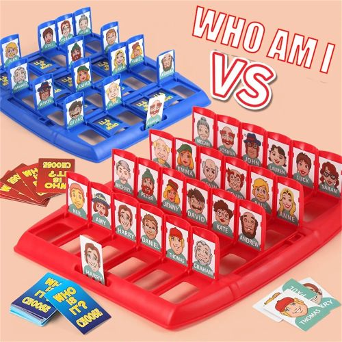 Interactive Guess Who I Am Puzzle Game for Kids – Fun Board Game - Guess game