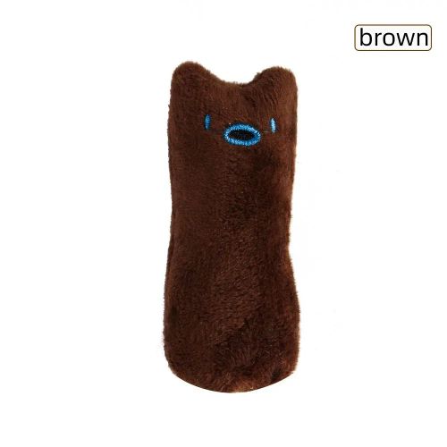 Catnip Plush Toy - Fun & Engaging Cat Toy for Playtime - brown