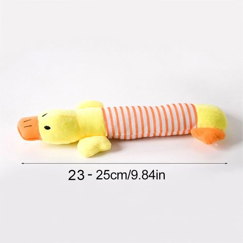 YOUSE Squeaky Plush Toy - Bite-Resistant Fun for Dogs - CWWJ-4-Yellow