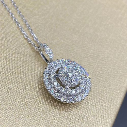 Huitan Geometric Pendant Necklace – Trendy Fashion Accessory - XL438