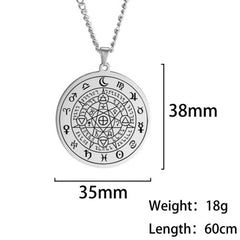 Dawapara Vintage Pendant Necklace for Protection & Wealth