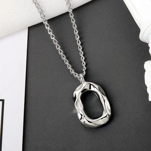 FOXANRY Water Drop Pendant Necklace - Trendy Fashion Accessory