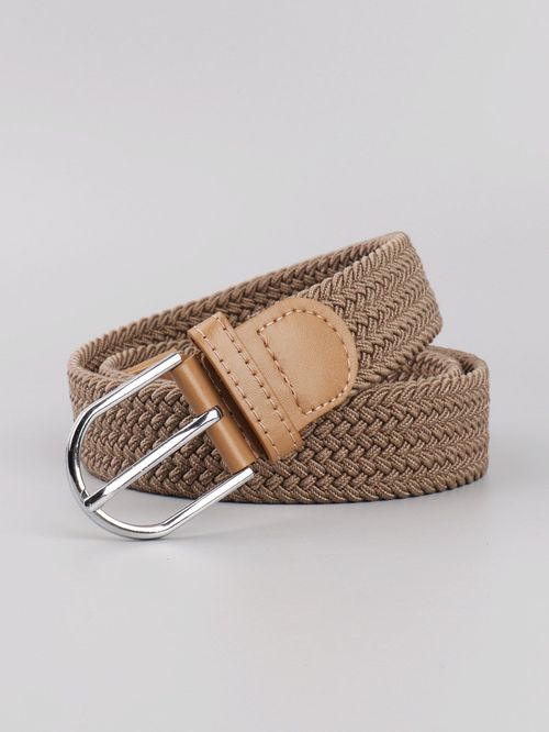 Elastic Canvas Belts - Versatile Knitted Tactical Strap for Casual Wear