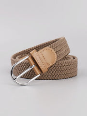 Elastic Canvas Belts - Versatile Knitted Tactical Strap for Casual Wear