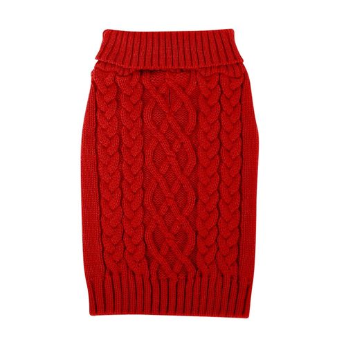 Christmas Winter Warm Pet Clothes - Soft Knit Design for Dogs - Red / S