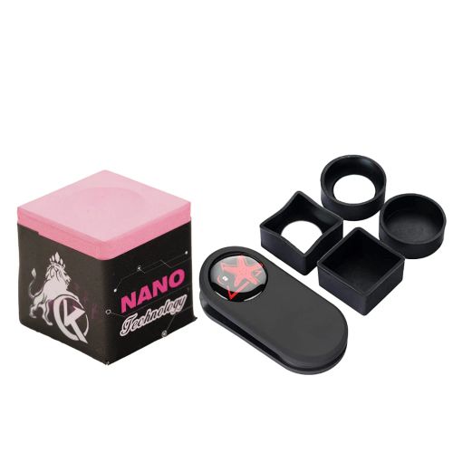 KONLLEN Premium Billiards Chalk - Enhanced Grip for Pool & Snooker Games - pink 1