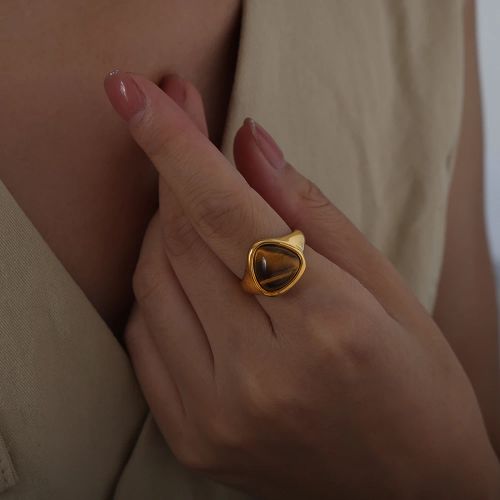 Classic Wedding Bands - Stylish Stainless Steel Fashion Rings