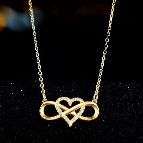 Trendy Geometric Pendant Necklace - Stylish Fashion Accessory - Gold