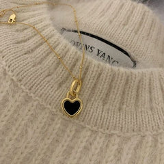 Ventfille Silver Asymmetric Heart Necklace - Elegant Party Jewellery