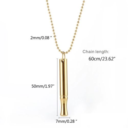OOTDTY Mindfulness Necklace - Stress Relief & Breath Control Accessory